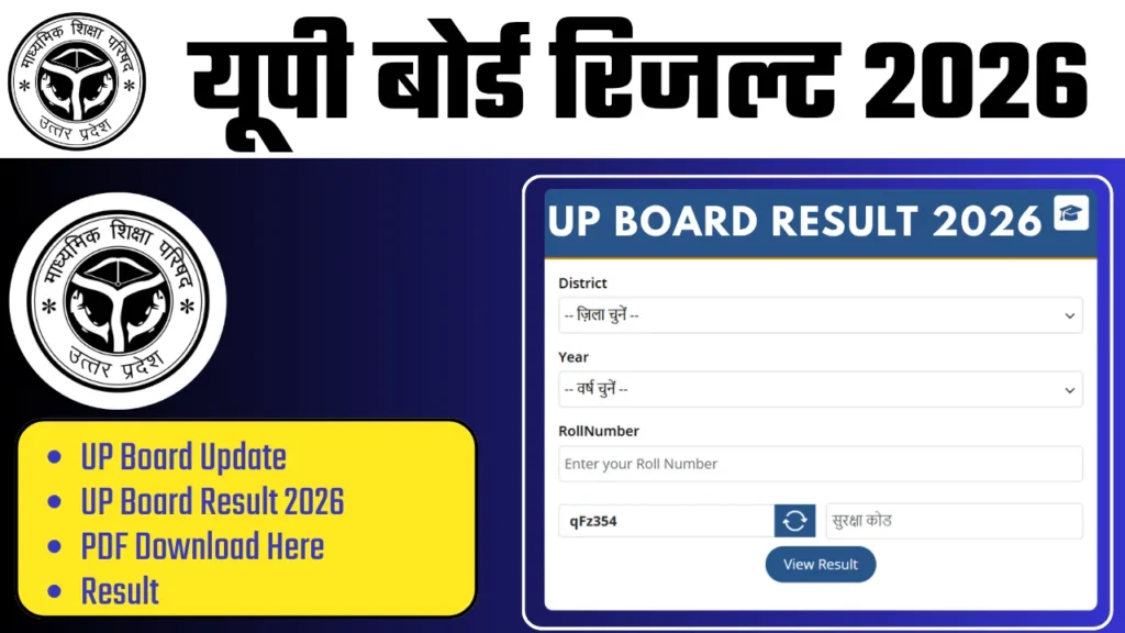 UP Board Result 2026